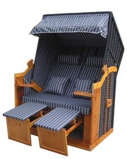XL Strandkörbe Rattan
