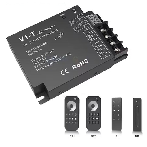 Led dimmer rf - v1-t,