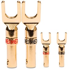 NEXMEX Kabelschuhe vergoldet