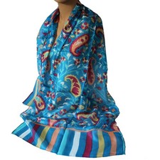 Schal Seidenschal Reine Seide