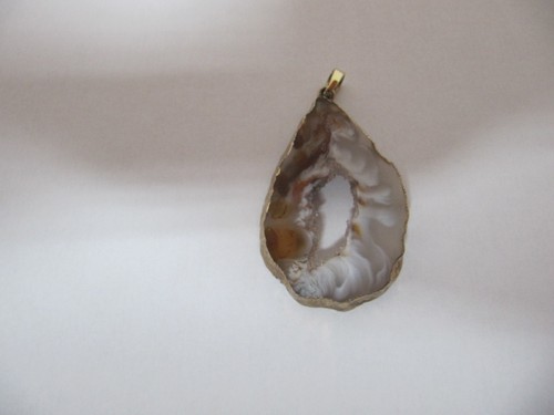 Achat anhänger druse geode - achat,