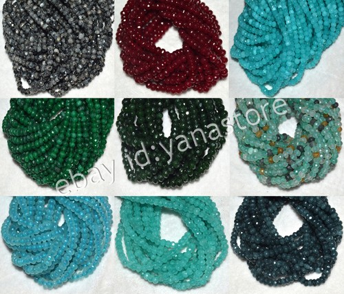 4x6mm natürlich facettiert - 4x6mm,