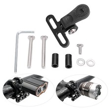 Aluminium fahrradlampenhalter - aluminium,