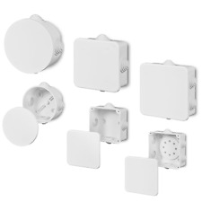 Aufputz / Abzweigdose / Verteilerdose / IP55 / Feuchtraum💦 / weiß / grau