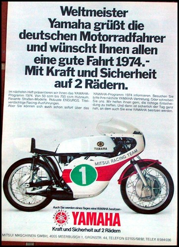 Yamaha 250 originale - yamaha, tz