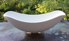 KPM Berlin Blumensteckvase Blumenschiff mit Steckeinsatz Sigmund Schütz 1. Wahl