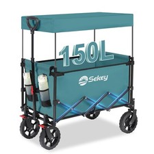 Bollerwagen Faltbar mit Dach