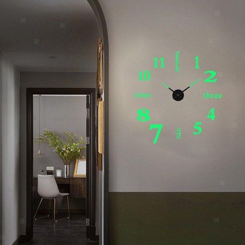 Leuchtende wanduhr - leuchtende,