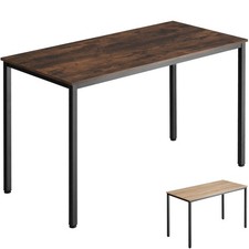 Schreibtisch Bürotisch Esstisch Tisch Industrial Design Holz Metall 120 x 60 cm