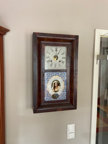 Ansonia vintage wanduhr - ansonia,
