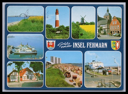 Ansichtskarte ostseeinsel - ansichtskarte,