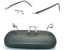 Silhouette BRILLE RANDLOS BLAU