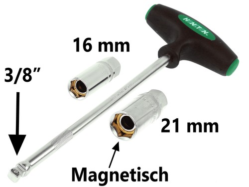 Zündkerzenschlüssel 21 - 16, +