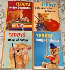 4 Kinderbücher Teddys  Geschichten  - Pestalozzi Verlag 1964