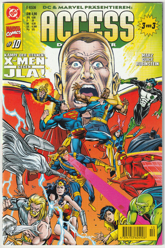 Gegen marvel 10 - dc, x-men