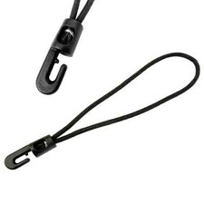 100 Planenspanner Spannfix m Kunstoffhaken 25cm schwarz SCHNURHAUS Spanngummi