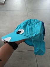 Coole Mütze Schildmütze Cappy Nackenschutz Drache dinosaurier türkis Gr. 86 H&M