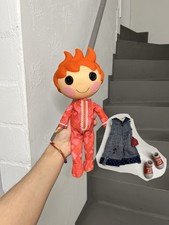 Lalaloopsy Ace Fender Bender boy doll with Red Pajamas fashion pack MGA 2011