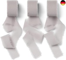 Chiffonband Grau Schleifenband