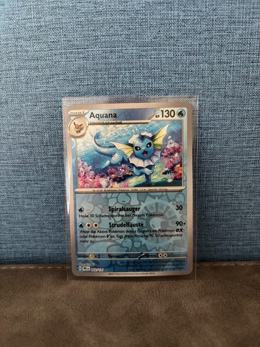 Pokemon karte aquana reverse - karte,