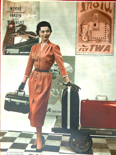 Altes modeheft von 1955 - altes,