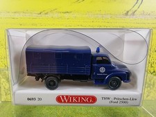 1:87 Wiking 0693 20 Ford 2500 Pritschen LKW THW Technisches Hilfswerk OVP / S16