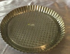 DDR Tortenbodenform Tarteform Backform Alu -SHABBY CHIC