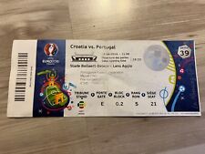 Used Ticket UEFA EURO 2016