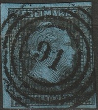 2 Sgr. MiNr. 3 mit