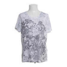 Bagoraz, T-shirt, Größe: XS, Weiß/Mehrfarbig, Baumwolle/Polyester, Paisley #ld3