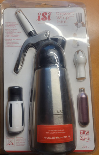 Isi dessert whip plus - whip, mini