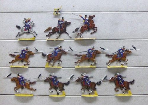 Zinnfiguren preussen ulanen - 11,