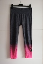 Sport Leggings 40 /42 grau pink Athletic X-press Hose Damen Fitness Sport