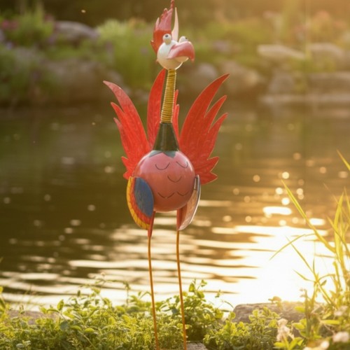 Fantasie gartenfigur metall - fantasie,