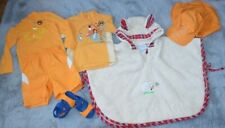 Badeset Kinder Marke Hyphen Gr. 92 - 98,UV-Schutz 80,Badeponcho Morgenstern,6tlg