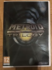 Metroid Prime Trilogy (Nintendo Wii, 2009) with booklet