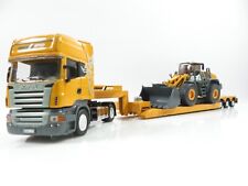 Siku 1:50 Scania Fried Spedition Schwertransport mit Liebherr 580 Ladung #5845