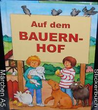 Personalisiertes Sticker Märchenbuch "BAUERNHOF" A5 Format + CD Software