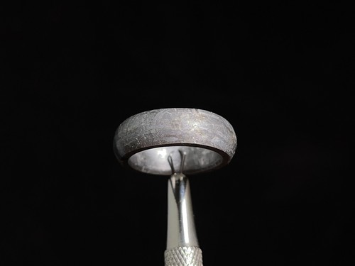 Gibeon meteorit ring - meteorit,