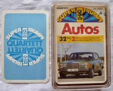 QUARTETT  #  AUTOS    FX Schmid    52622 