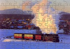 Eisenbahn Kinder-Puzzle  ·