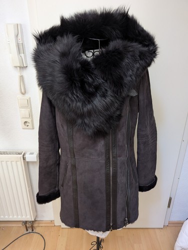 Toskana lammfell mantel jacke - toskana,