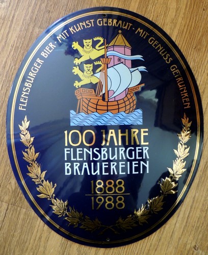 Altes emailleschild - altes,