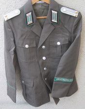 NVA Uniform Grenztruppen der DDR  Leutnant Offizier  Gr. 46 , 44, sehr klein !!