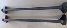 2 sehr gut erhaltene Ford Dachgepäckträger für Reling, Relingträger, schwarz 