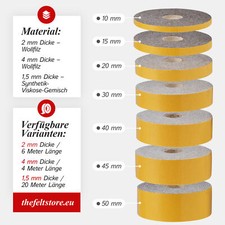 Filzband selbstklebend 4 mm