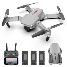 Drohne mit Kamera für Erwachsene Kinder 1080P HD WiFi RC Quadcopter Hubschrauber