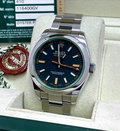 Rolex milgauss 116400gv - 116400gv, black