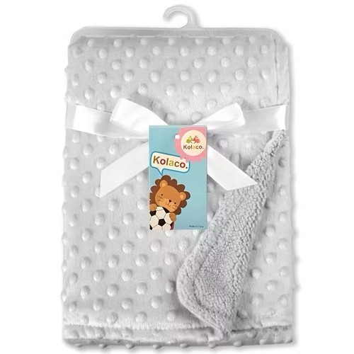 Graue babydecke warme - graue,