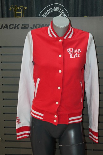 Thug life damen - life, collegejacke